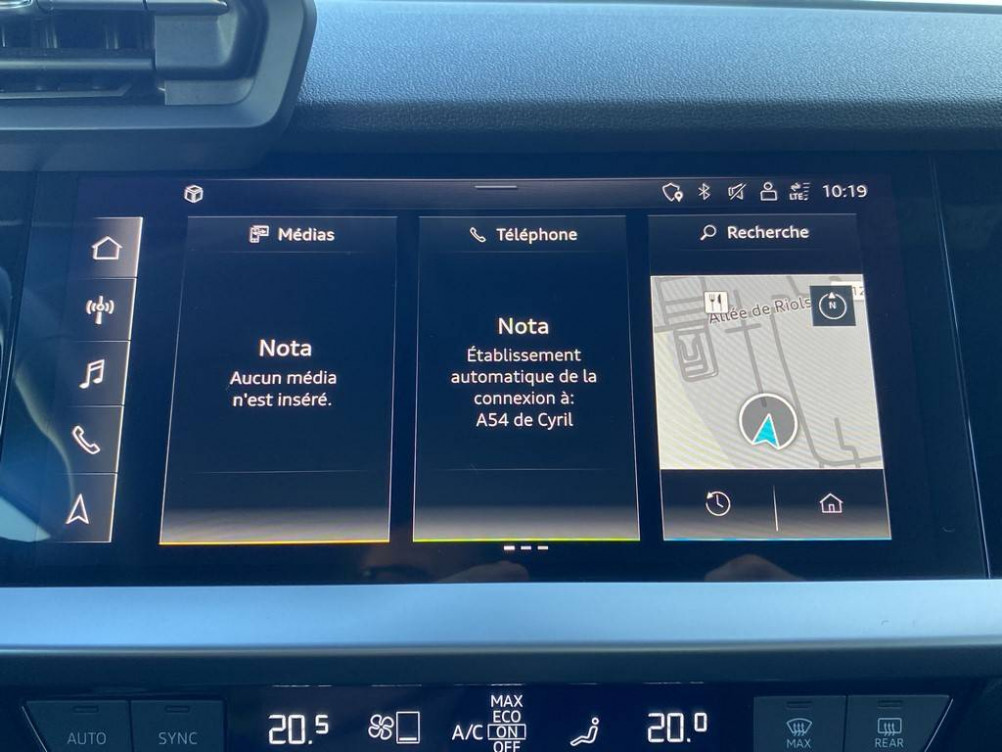 Acheter Audi A3 A3 Sportback 40 TFSIe 204 S tronic 6 Business Executive 5p occasion dans les concessions du Groupe Faurie