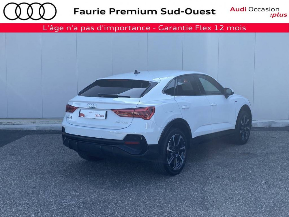 Acheter Audi Q3 Q3 Sportback 35 TFSI 150 ch S tronic 7 S line 5p occasion dans les concessions du Groupe Faurie