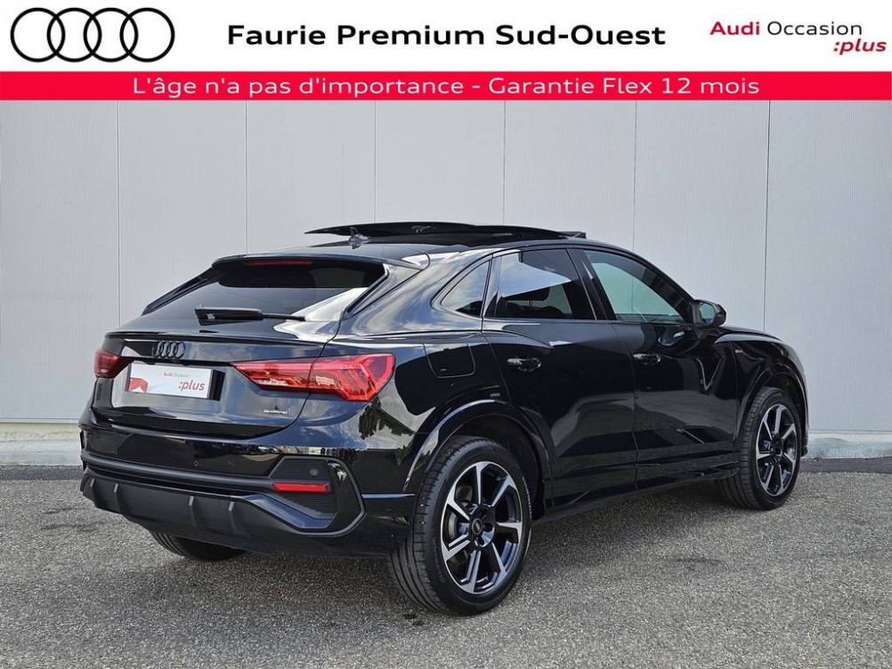 Acheter Audi Q3 Q3 Sportback 40 TDI 200 ch S tronic 7 Quattro S Edition 5p occasion dans les concessions du Groupe Faurie