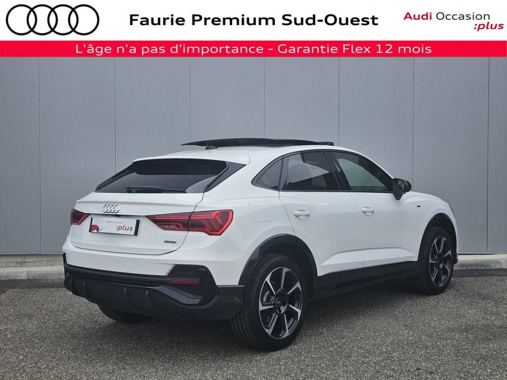 Acheter Audi Q3 Q3 Sportback 40 TDI 200 ch S tronic 7 Quattro S Edition 5p occasion dans les concessions du Groupe Faurie