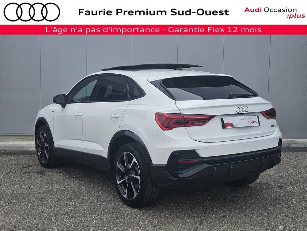 Acheter Audi Q3 Q3 Sportback 40 TDI 200 ch S tronic 7 Quattro S Edition 5p occasion dans les concessions du Groupe Faurie