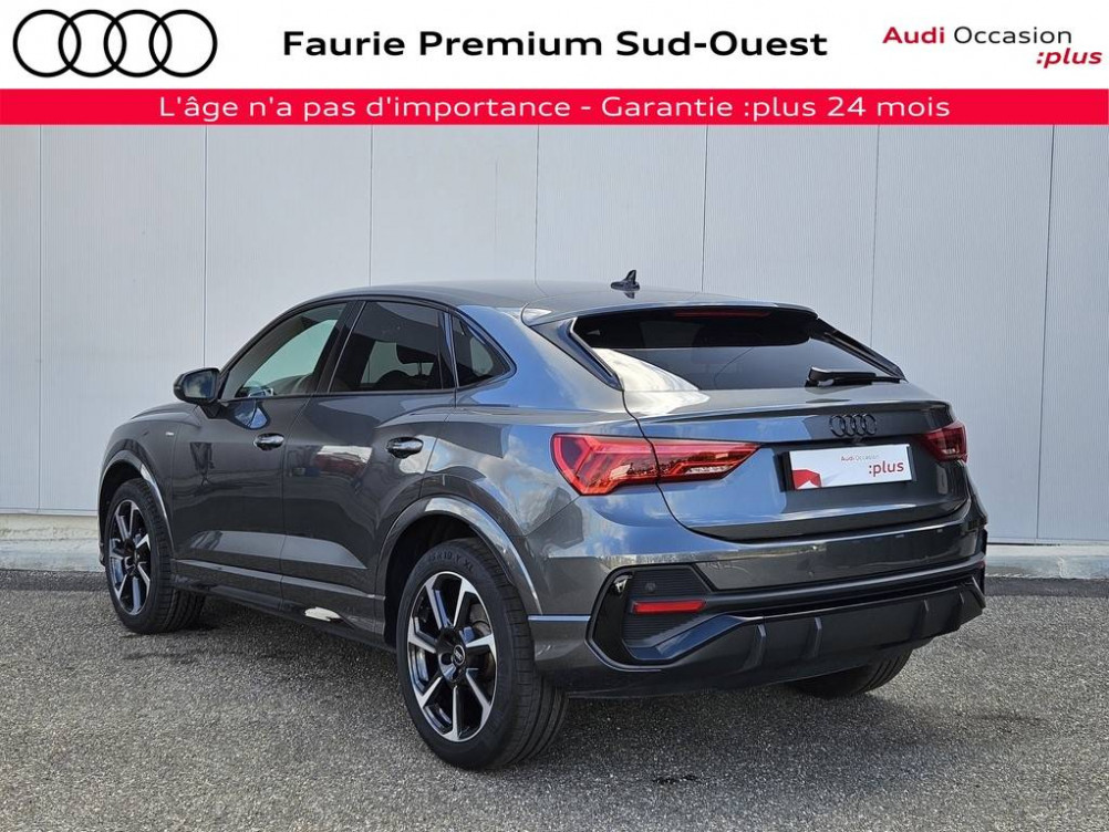 Acheter Audi Q3 Q3 Sportback 35 TFSI 150 ch S tronic 7 S Edition 5p occasion dans les concessions du Groupe Faurie