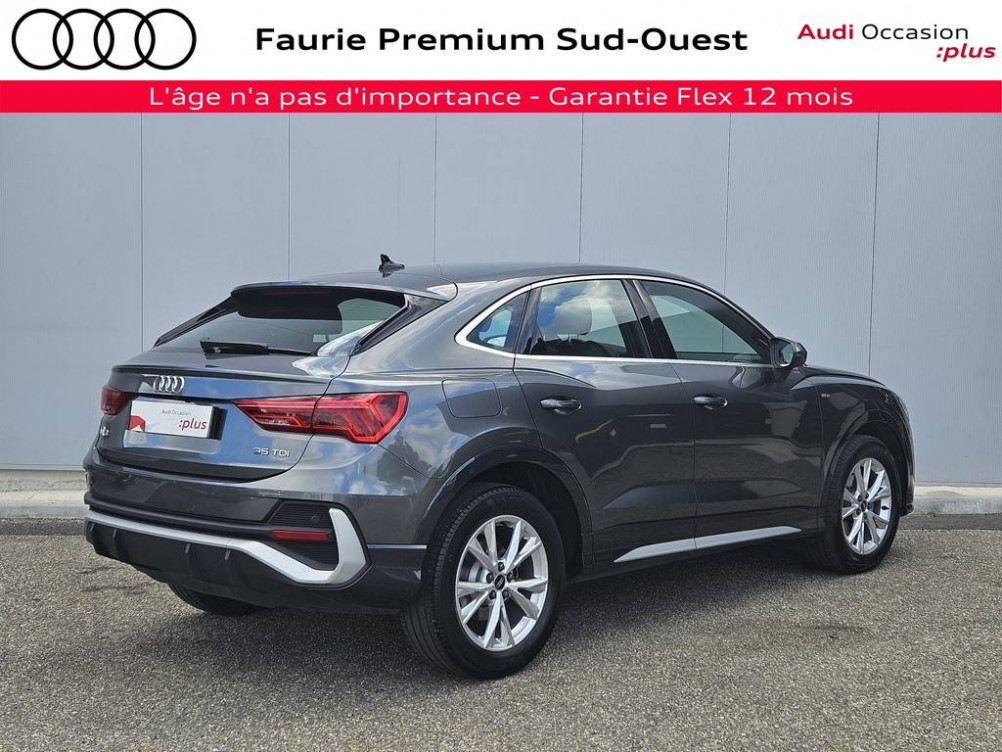 Acheter Audi Q3 Q3 Sportback 35 TDI 150 ch S tronic 7 S line 5p occasion dans les concessions du Groupe Faurie