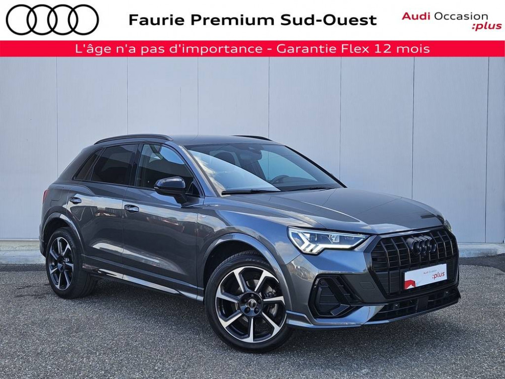 Acheter Audi Q3 Q3 35 TDI 150 ch S tronic 7 S Edition 5p occasion dans les concessions du Groupe Faurie