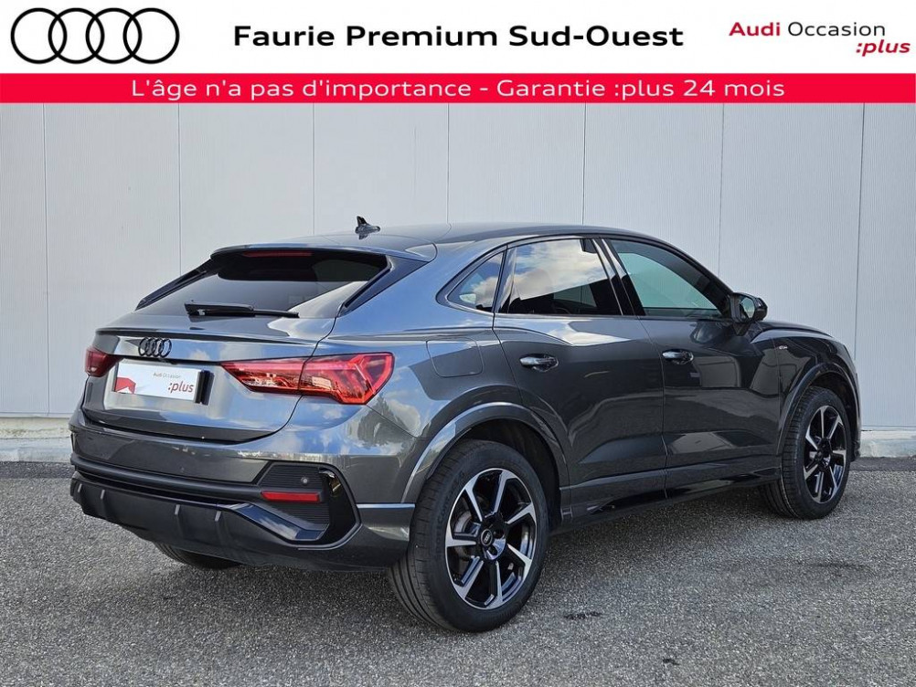 Acheter Audi Q3 Q3 Sportback 35 TFSI 150 ch S tronic 7 S Edition 5p occasion dans les concessions du Groupe Faurie
