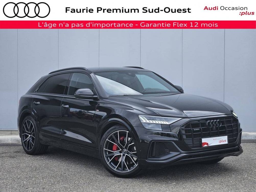 Acheter Audi Q8 Q8 60 TFSI e 462 Tiptronic 8 Quattro Compétition 5p occasion dans les concessions du Groupe Faurie