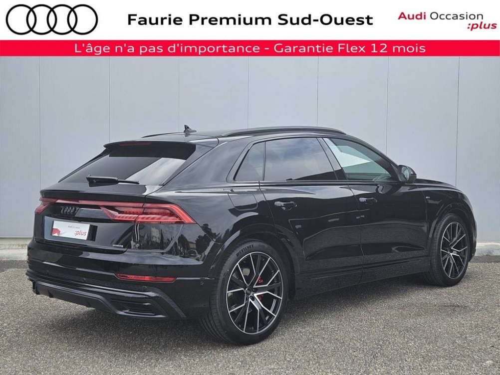 Acheter Audi Q8 Q8 60 TFSI e 462 Tiptronic 8 Quattro Compétition 5p occasion dans les concessions du Groupe Faurie