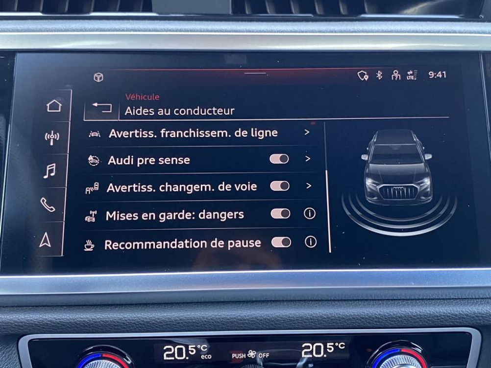 Acheter Audi Q3 Q3 45 TFSIe 245 ch S tronic 6 S line 5p occasion dans les concessions du Groupe Faurie