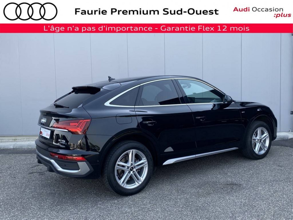 Acheter Audi Q5 Q5 Sportback 40 TDI 204 S tronic 7 Quattro S line 5p occasion dans les concessions du Groupe Faurie