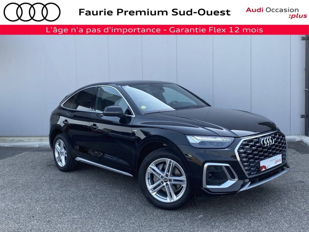 Acheter Audi Q5 Q5 Sportback 40 TDI 204 S tronic 7 Quattro S line 5p occasion dans les concessions du Groupe Faurie