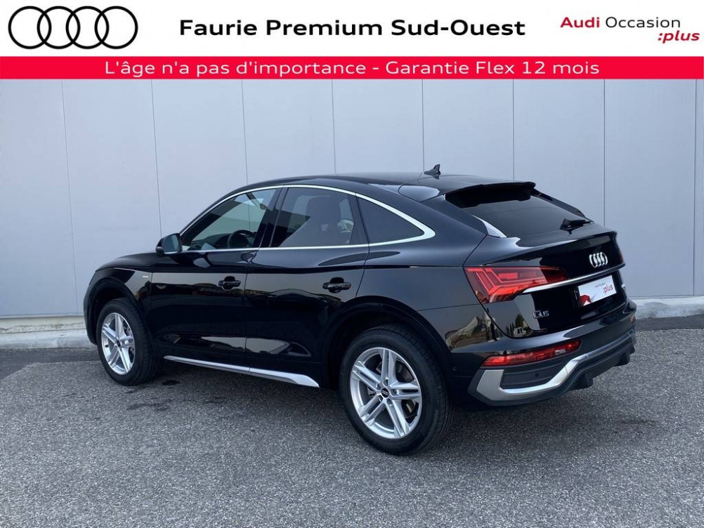 Acheter Audi Q5 Q5 Sportback 40 TDI 204 S tronic 7 Quattro S line 5p occasion dans les concessions du Groupe Faurie