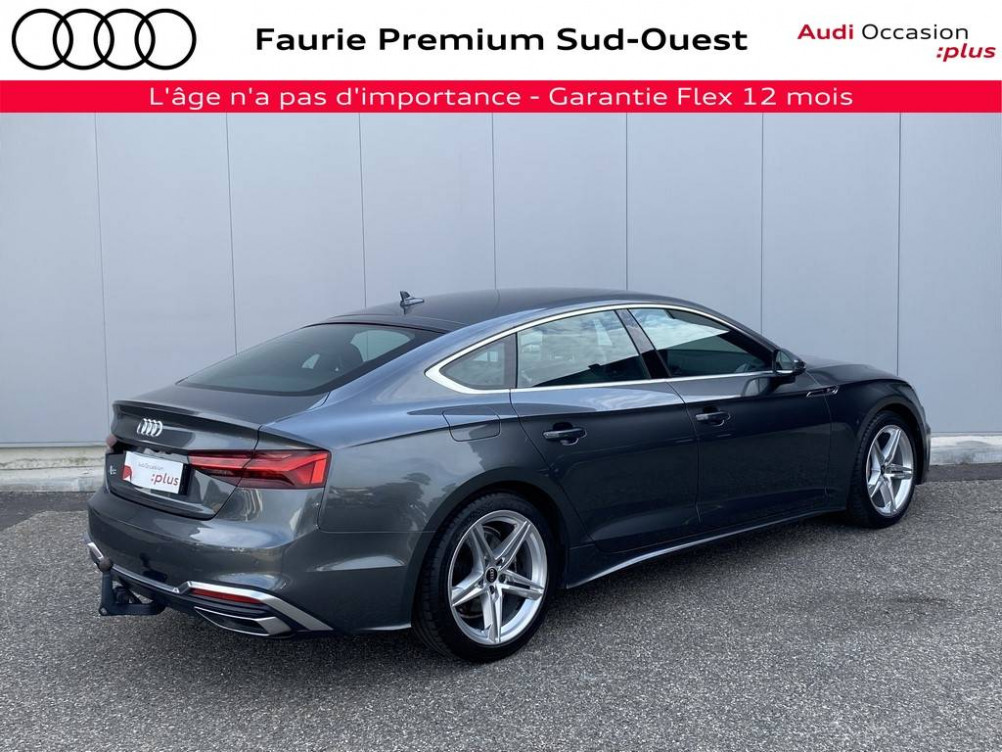Acheter Audi A5 A5 Sportback 40 TDI 204 S tronic 7 S Line 5p occasion dans les concessions du Groupe Faurie