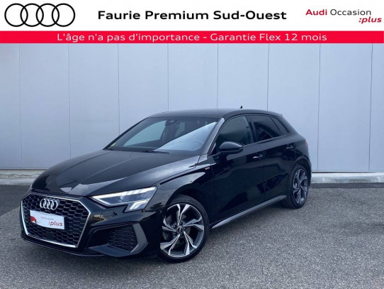 Acheter Audi A3 A3 Sportback 35 TDI 150 S tronic 7 S Line 5p occasion dans les concessions du Groupe Faurie