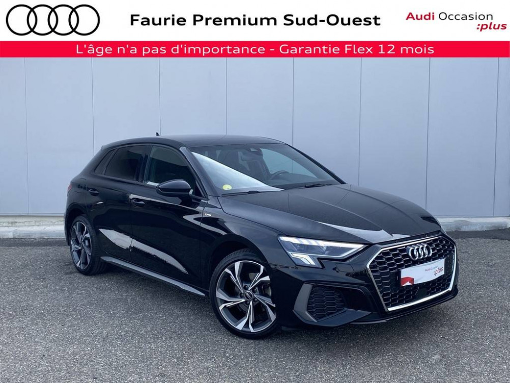 Acheter Audi A3 A3 Sportback 35 TDI 150 S tronic 7 S Line 5p occasion dans les concessions du Groupe Faurie