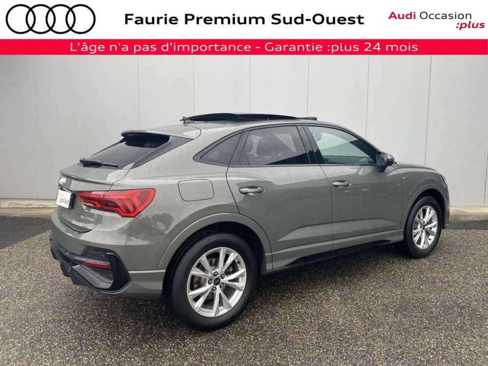Acheter Audi Q3 Q3 Sportback 35 TFSI 150 ch S tronic 7 S line 5p occasion dans les concessions du Groupe Faurie