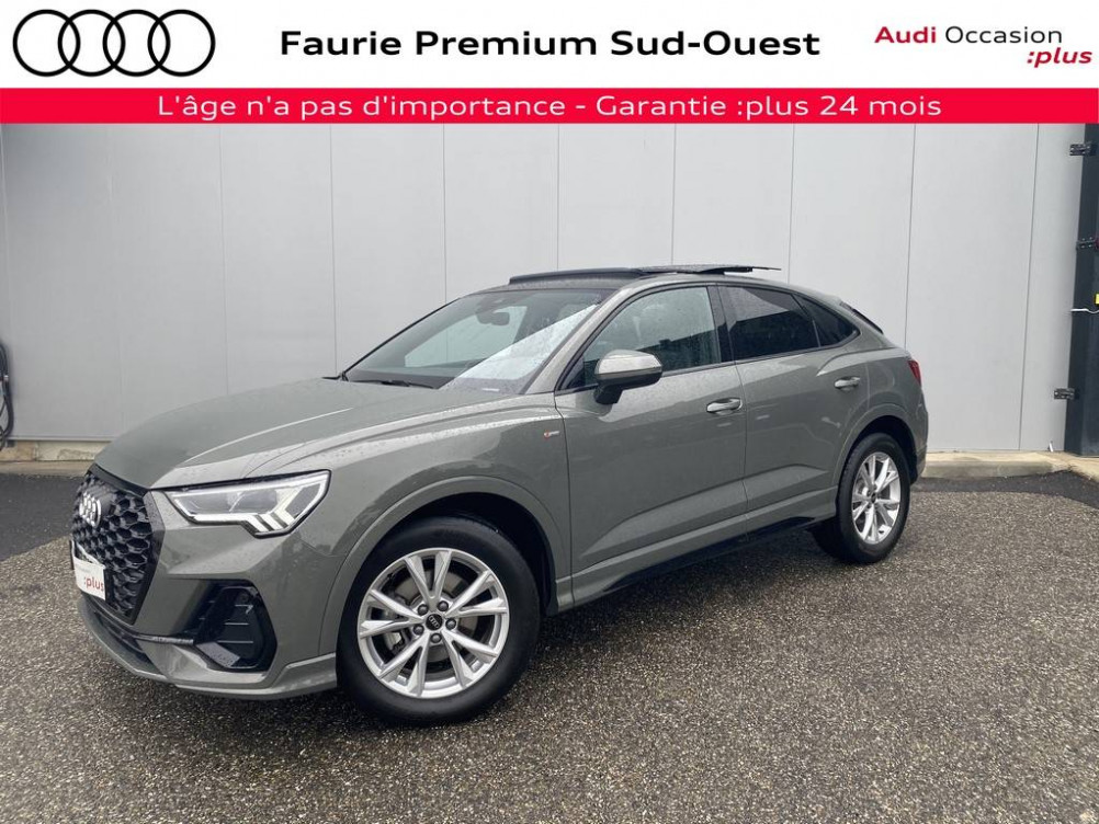 Acheter Audi Q3 Q3 Sportback 35 TFSI 150 ch S tronic 7 S line 5p occasion dans les concessions du Groupe Faurie