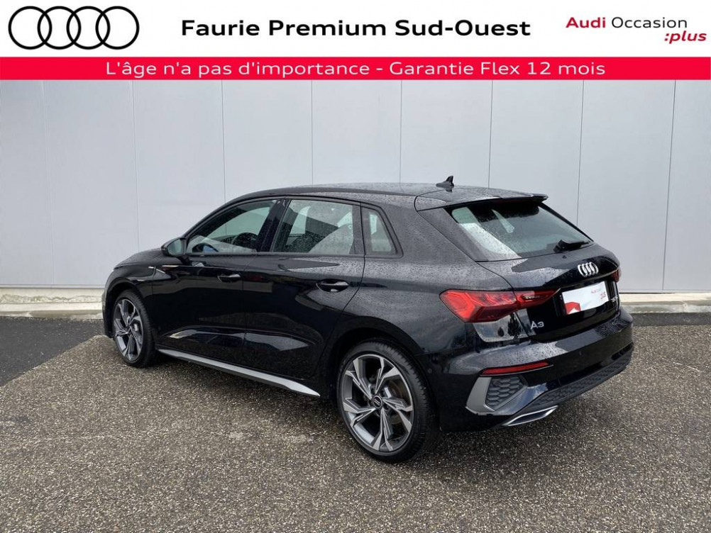 Acheter Audi A3 A3 Sportback 35 TDI 150 S tronic 7 S Line 5p occasion dans les concessions du Groupe Faurie