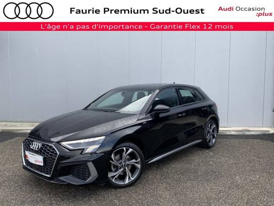 Acheter Audi A3 A3 Sportback 35 TDI 150 S tronic 7 S Line 5p occasion dans les concessions du Groupe Faurie