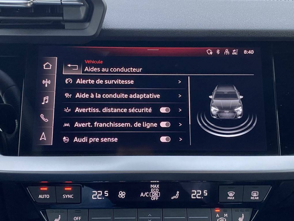 Acheter Audi A3 A3 Sportback 35 TDI 150 S tronic 7 S Line 5p occasion dans les concessions du Groupe Faurie