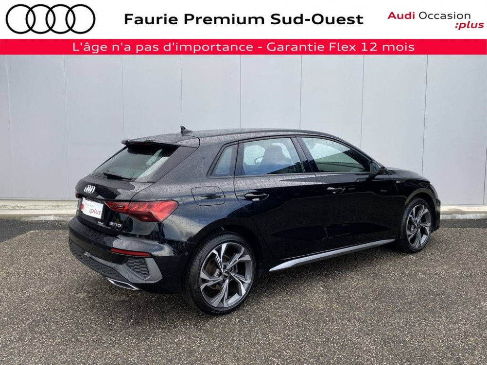 Acheter Audi A3 A3 Sportback 35 TDI 150 S tronic 7 S Line 5p occasion dans les concessions du Groupe Faurie
