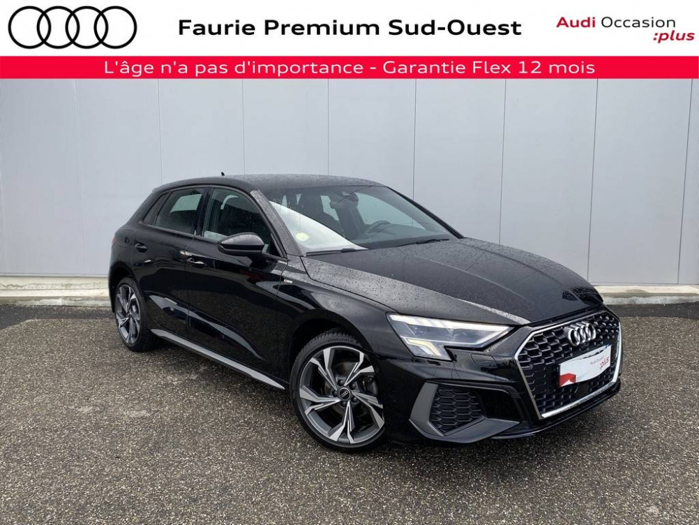 Acheter Audi A3 A3 Sportback 35 TDI 150 S tronic 7 S Line 5p occasion dans les concessions du Groupe Faurie