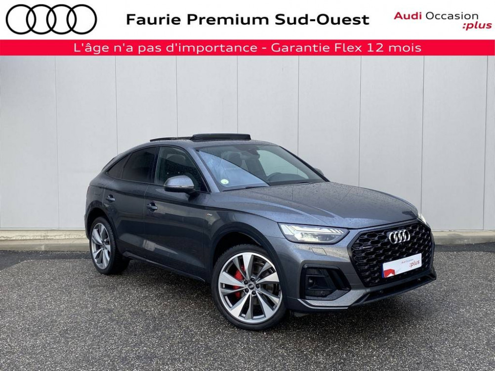 Acheter Audi Q5 Q5 Sportback 40 TDI 204 S tronic 7 Quattro S line 5p occasion dans les concessions du Groupe Faurie