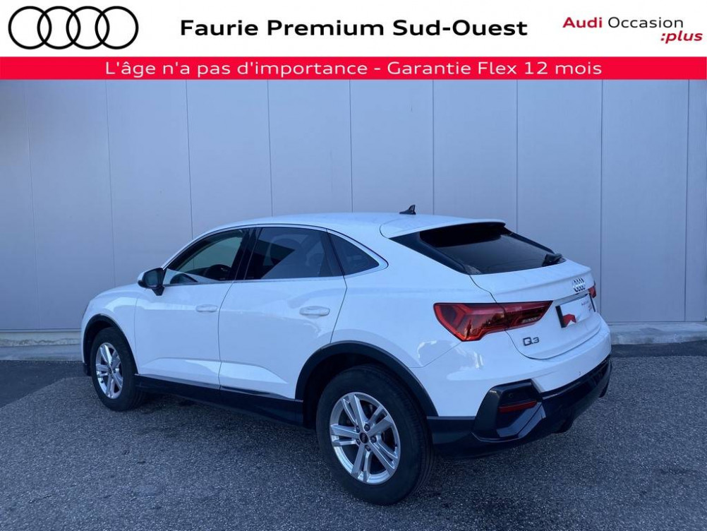 Acheter Audi Q3 Q3 Sportback 35 TDI 150 ch S tronic 7 Business line 5p occasion dans les concessions du Groupe Faurie