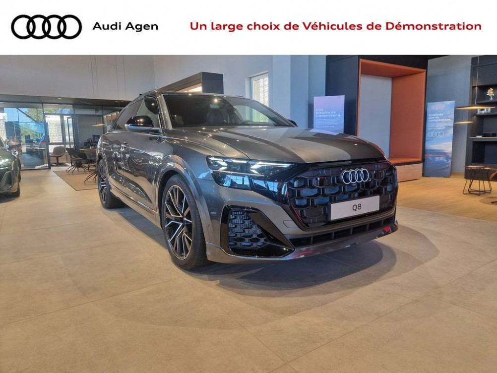 Acheter Audi Q8 Q8 55 TFSI e 394 Tiptronic 8 quattro S line 5p neuf dans les concessions du Groupe Faurie