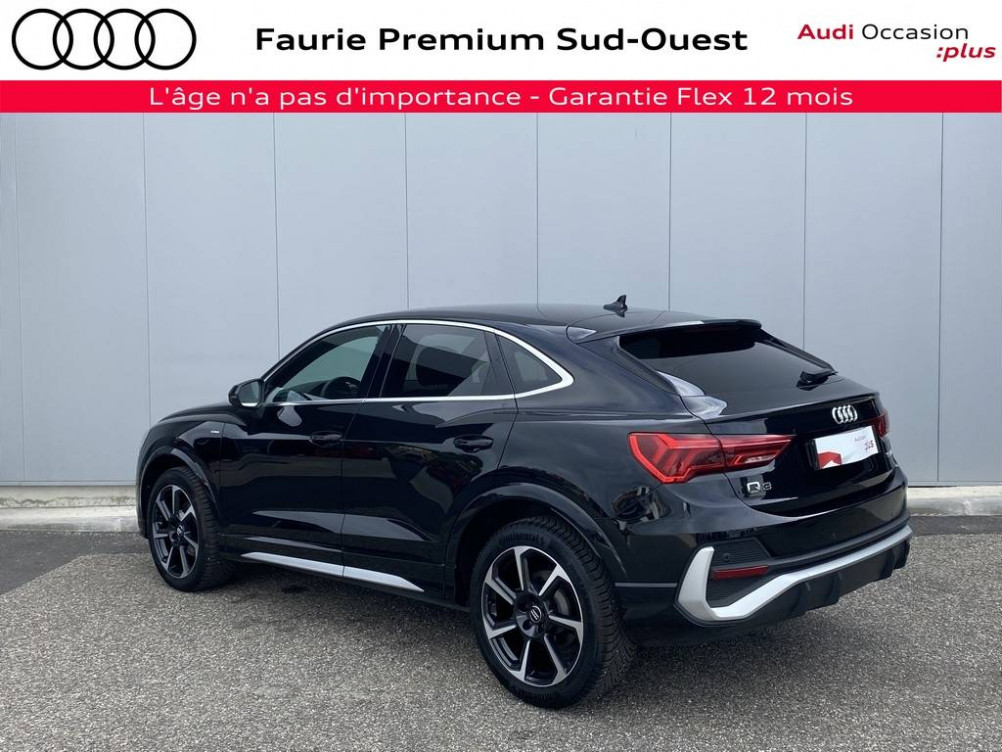 Acheter Audi Q3 Q3 Sportback 35 TDI 150 ch S tronic 7 S line 5p occasion dans les concessions du Groupe Faurie