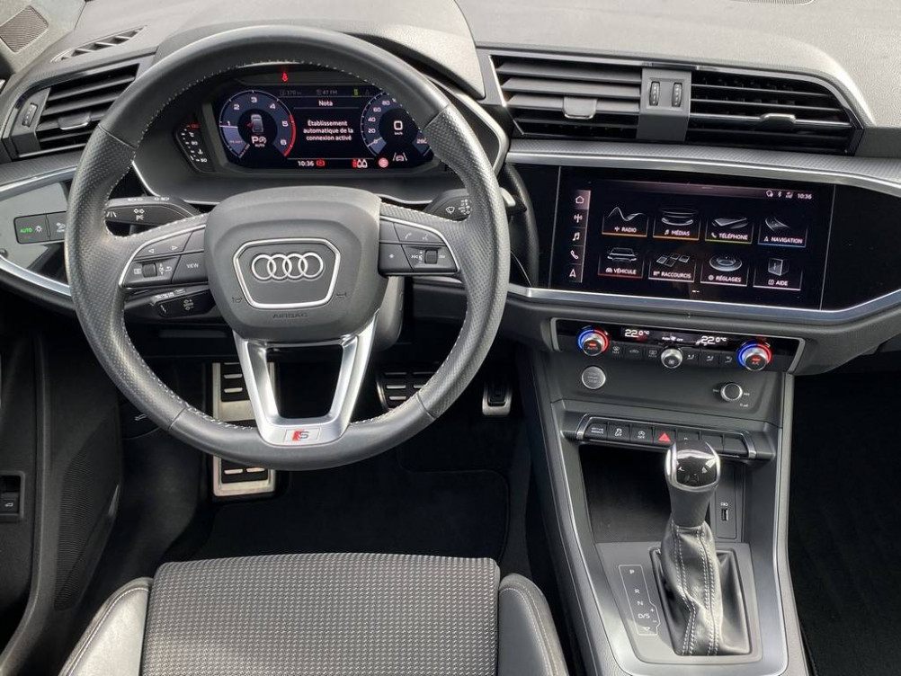 Acheter Audi Q3 Q3 Sportback 35 TDI 150 ch S tronic 7 S line 5p occasion dans les concessions du Groupe Faurie