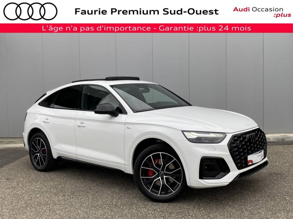 Acheter Audi Q5 Q5 Sportback 55 TFSIe 367 S tronic 7 Quattro S line 5p occasion dans les concessions du Groupe Faurie