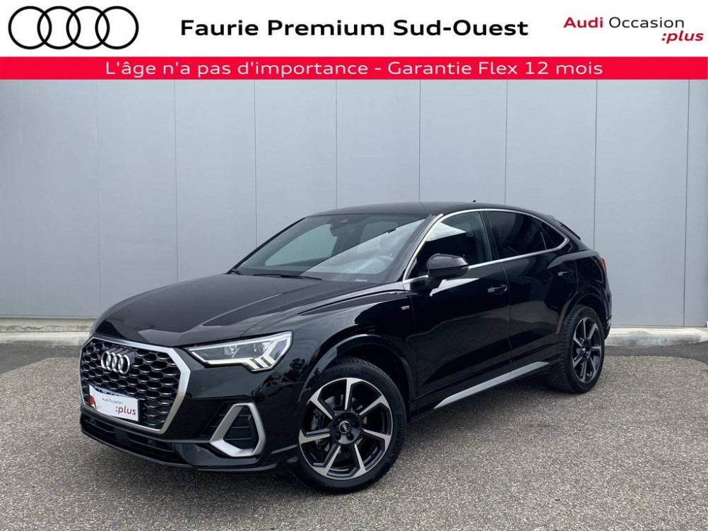 Acheter Audi Q3 Q3 Sportback 35 TDI 150 ch S tronic 7 S line 5p occasion dans les concessions du Groupe Faurie