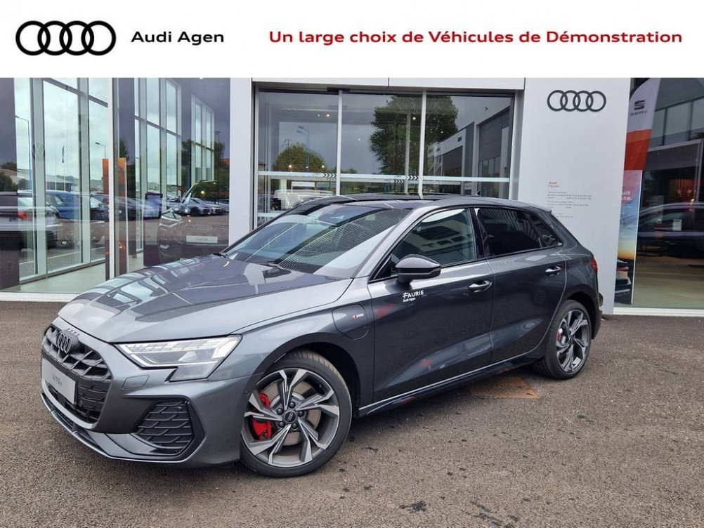 Acheter Audi A3 A3 Sportback TFSI e Hybride rechargeable 272 S tronic 6 S line 5p neuf dans les concessions du Groupe Faurie