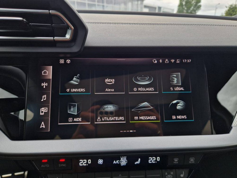 Acheter Audi A3 A3 Sportback TFSI e Hybride rechargeable 272 S tronic 6 S line 5p neuf dans les concessions du Groupe Faurie