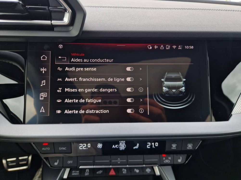 Acheter Audi A3 A3 Sportback TFSI e Hybride rechargeable 272 S tronic 6 S line 5p neuf dans les concessions du Groupe Faurie