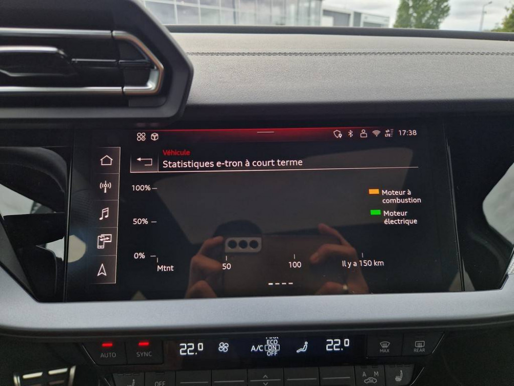 Acheter Audi A3 A3 Sportback TFSI e Hybride rechargeable 272 S tronic 6 S line 5p neuf dans les concessions du Groupe Faurie