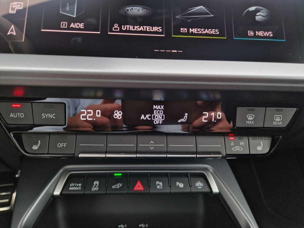 Acheter Audi A3 A3 Sportback TFSI e Hybride rechargeable 272 S tronic 6 S line 5p neuf dans les concessions du Groupe Faurie