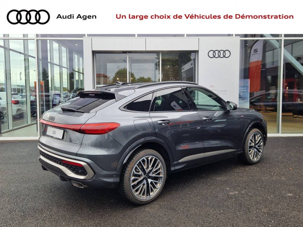 Acheter Audi Q5 Q5 Sportback TFSI 204 ch Hybride S tronic 7 S line 5p neuf dans les concessions du Groupe Faurie