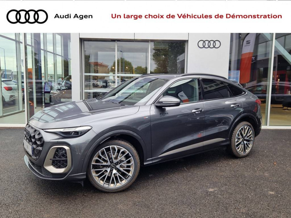 Acheter Audi Q5 Q5 Sportback TFSI 204 ch Hybride S tronic 7 S line 5p neuf dans les concessions du Groupe Faurie
