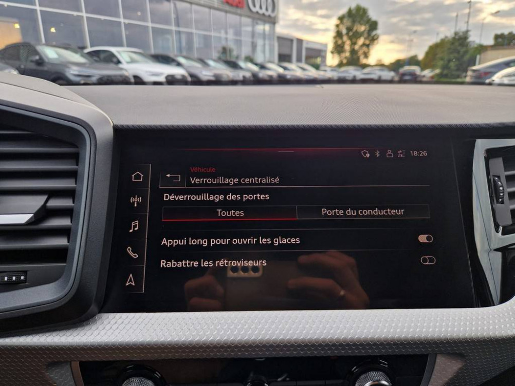 Acheter Audi A1 A1 Sportback 30 TFSI 116 ch S tronic 7 Black Edition 5p neuf dans les concessions du Groupe Faurie