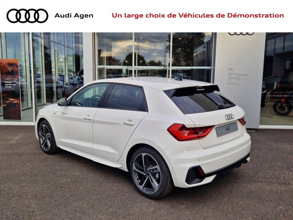 Acheter Audi A1 A1 Sportback 30 TFSI 116 ch S tronic 7 Black Edition 5p neuf dans les concessions du Groupe Faurie