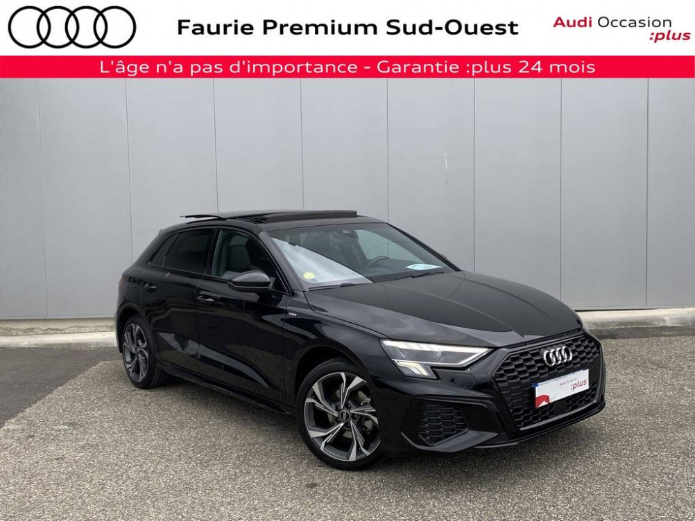 Acheter Audi A3 A3 Sportback 35 TDI 150 S tronic 7 S Line 5p occasion dans les concessions du Groupe Faurie