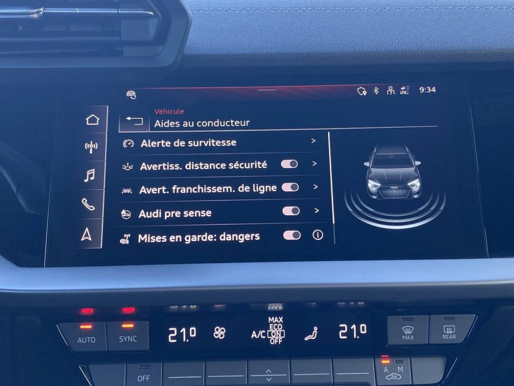 Acheter Audi A3 A3 Sportback 35 TFSI Mild Hybrid 150 S tronic 7 S line 5p occasion dans les concessions du Groupe Faurie