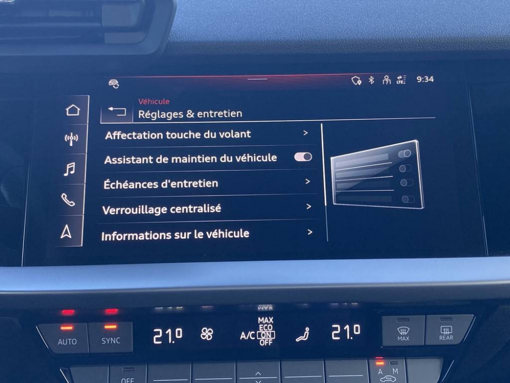 Acheter Audi A3 A3 Sportback 35 TFSI Mild Hybrid 150 S tronic 7 S line 5p occasion dans les concessions du Groupe Faurie