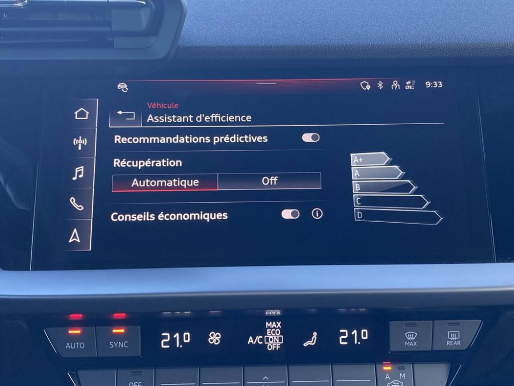 Acheter Audi A3 A3 Sportback 35 TFSI Mild Hybrid 150 S tronic 7 S line 5p occasion dans les concessions du Groupe Faurie