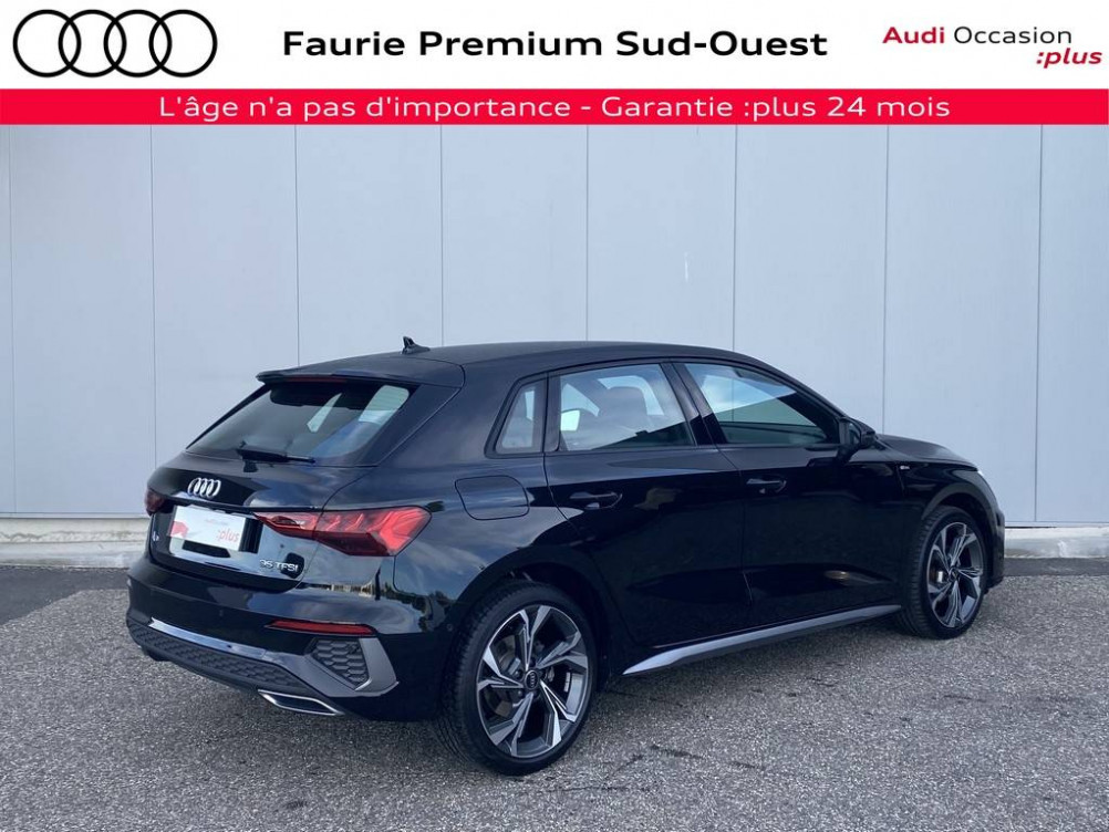 Acheter Audi A3 A3 Sportback 35 TFSI Mild Hybrid 150 S tronic 7 S line 5p occasion dans les concessions du Groupe Faurie