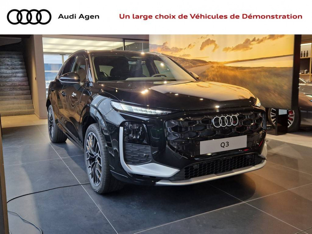 Acheter Audi Q3 Q3 e-hybrid 272 ch S tronic 6 S line 5p neuf dans les concessions du Groupe Faurie