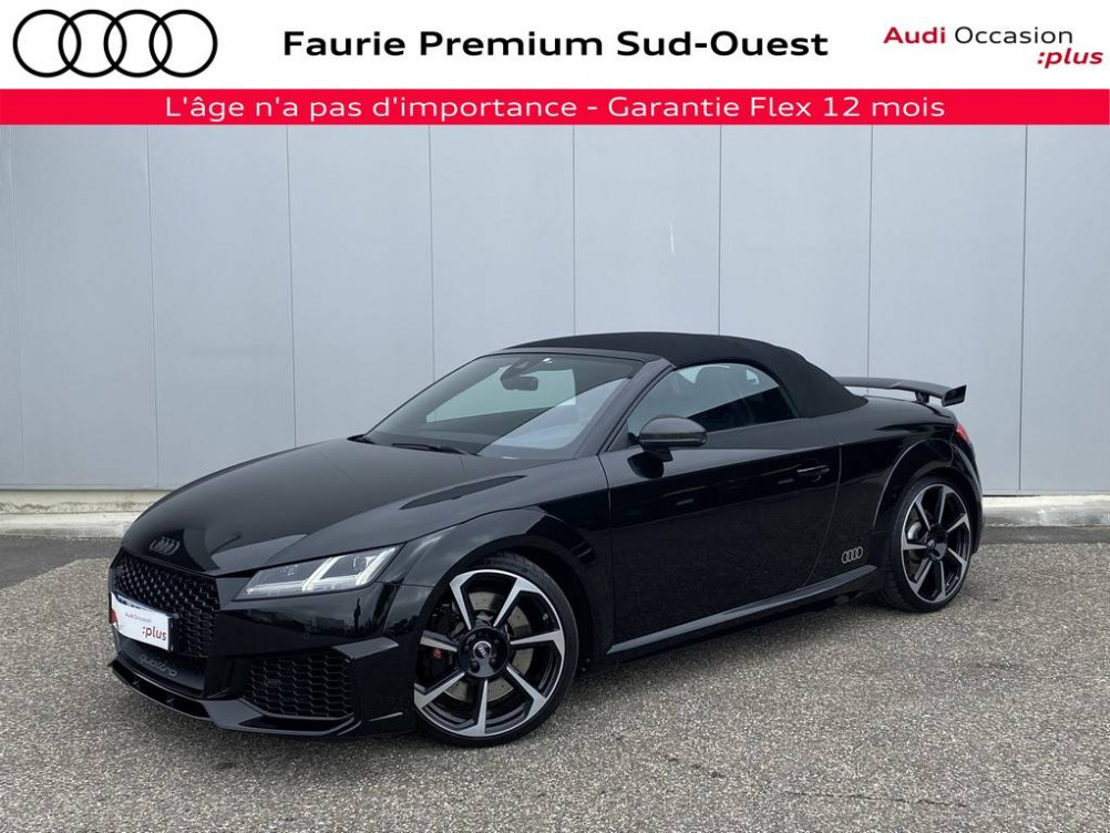 Acheter Audi TT RS II TT RS Roadster 2.5 TFSI 400 S tronic 7 Quattro  2p occasion dans les concessions du Groupe Faurie