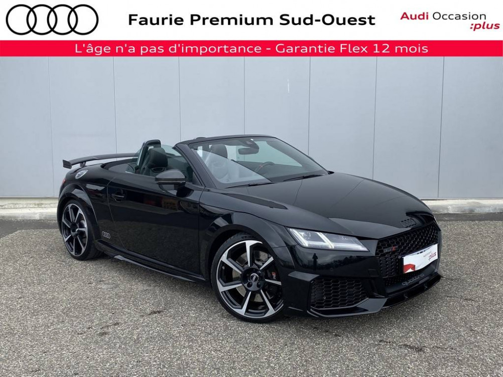 Acheter Audi TT RS II TT RS Roadster 2.5 TFSI 400 S tronic 7 Quattro  2p occasion dans les concessions du Groupe Faurie