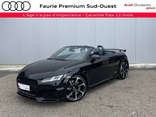 Acheter Audi TT RS II TT RS Roadster 2.5 TFSI 400 S tronic 7 Quattro 2p occasion dans les concessions du Groupe Faurie
